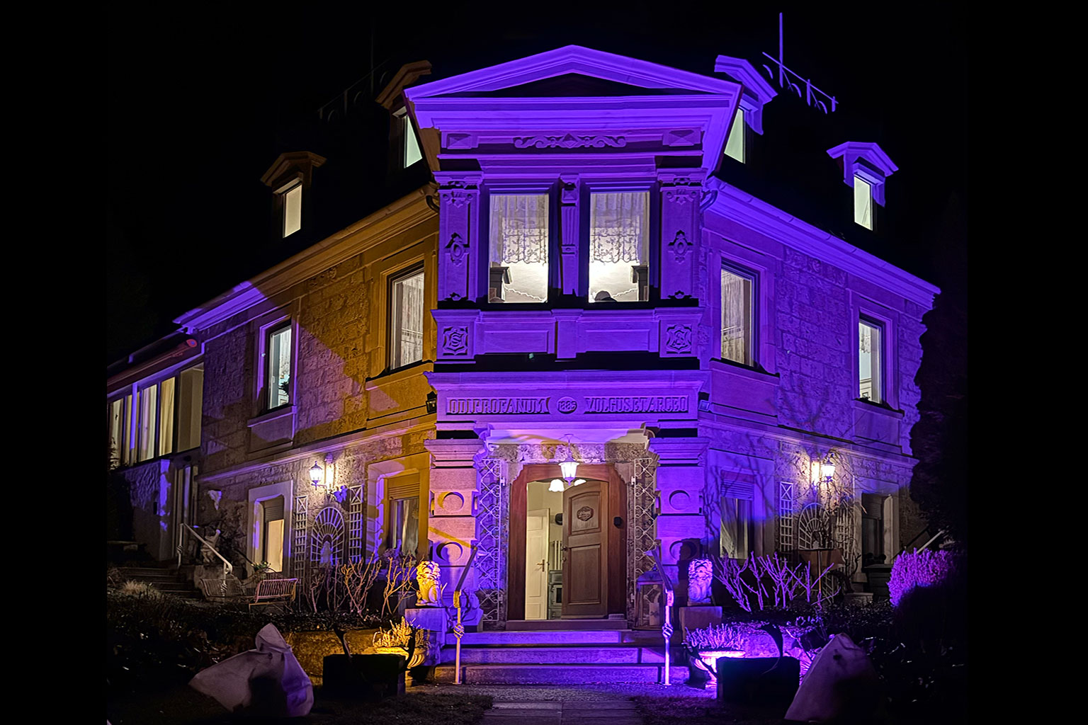 Schloss bei Nacht